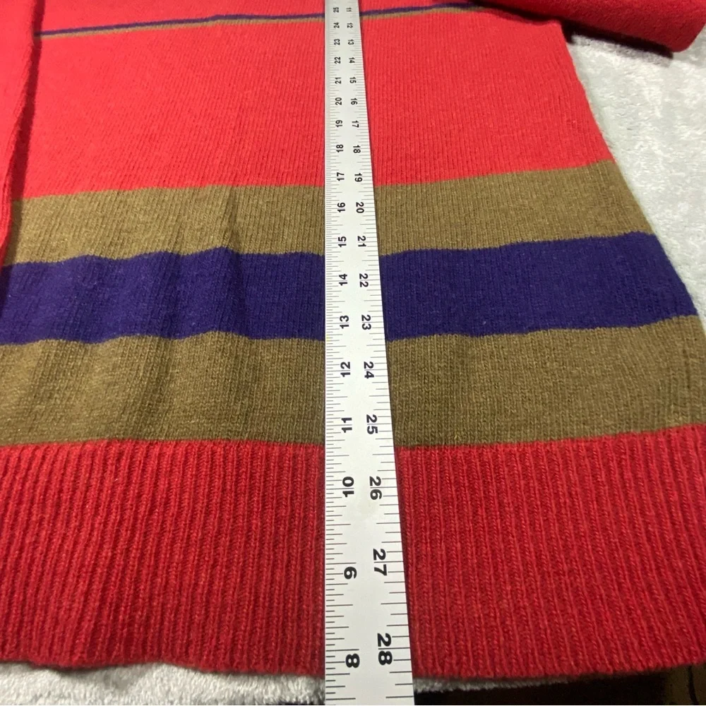 Vintage Sweater Men’s Large 100% Lambs Wool Knit Daniel Hechter Crew Neck LS - Picture 6 of 8